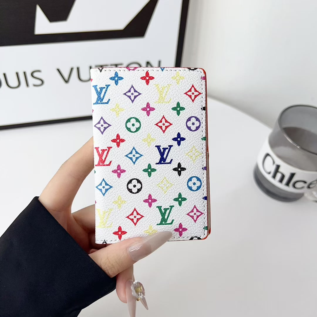 louis vuitton Multicolor Compact Wallet Card Holder
