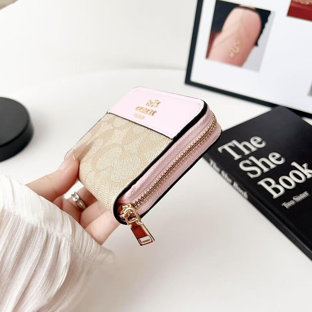 Coach Zip Around Wallet Card Holder