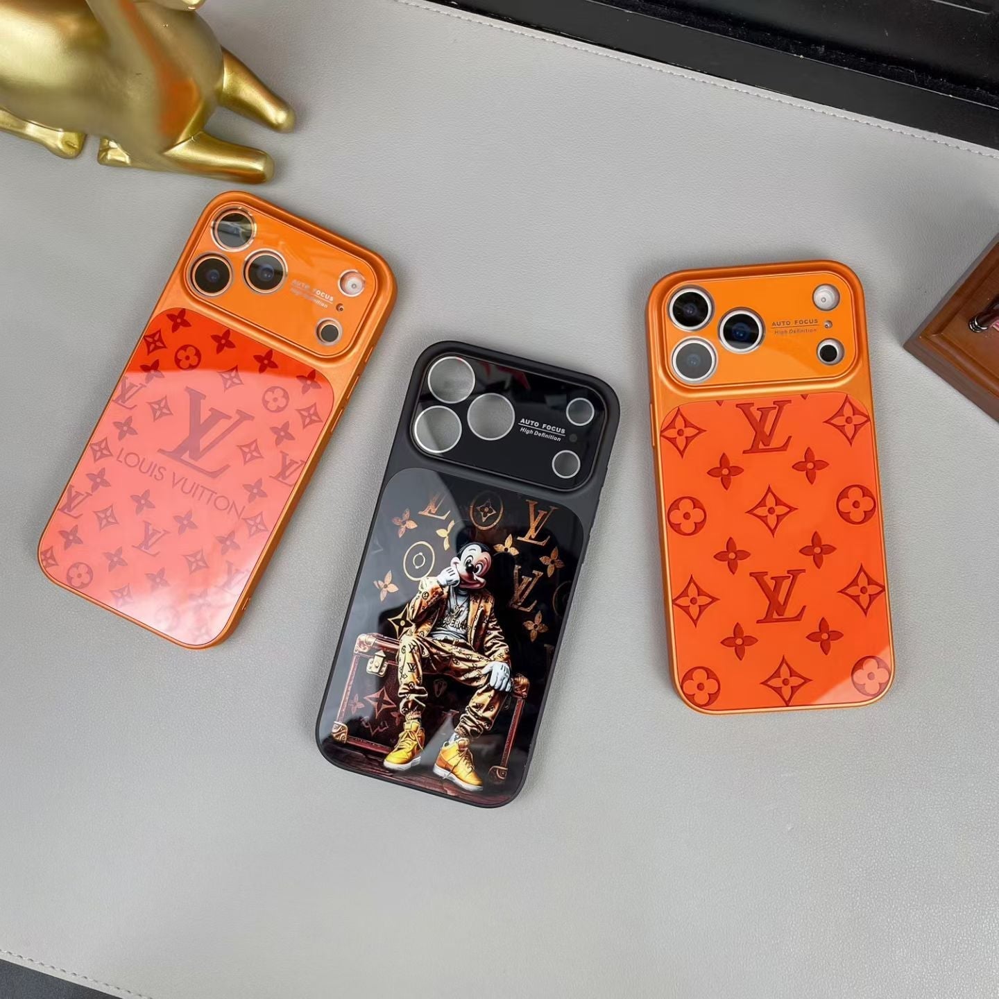 louis vuitton Graphic Monogram Luxury Phone Case for iPhone 14 to iPhone 17 Pro Max