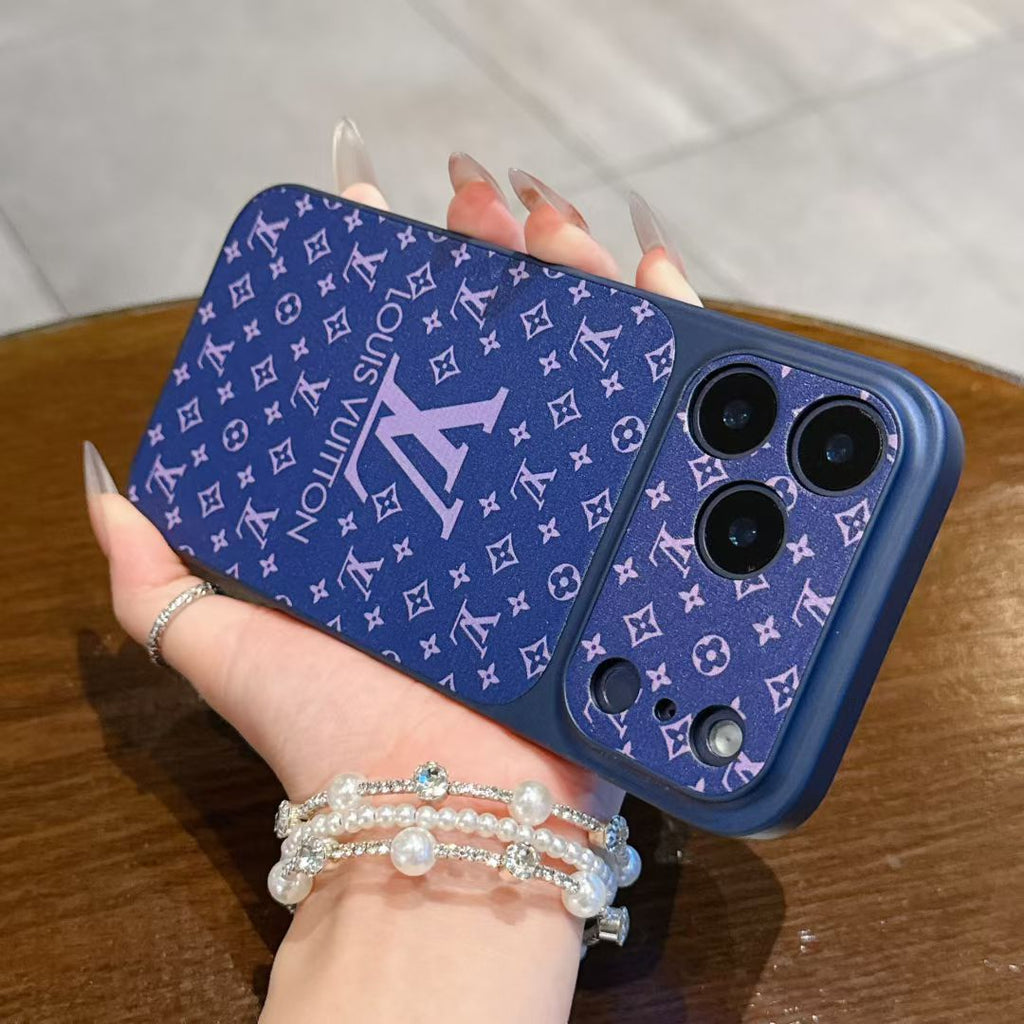 louis vuitton Inspired Monogram Phone Case for iPhone 14 to iPhone 17 Pro Max