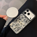Christian Dior Inspired Luxury Phone Case for iPhone 14 to iPhone 17 Pro Max