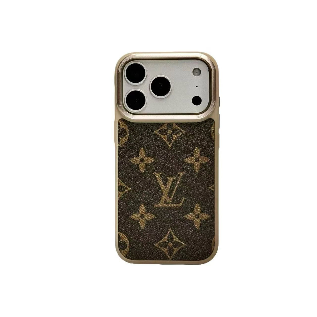 louis vuitton Iconic Monogram and Damier Case Luxury Edition for iPhone 14 to 17 Pro Max