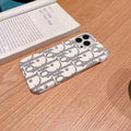 HypedEffects Black And White Dior Phone Cases for iPhone 17 Pro Max