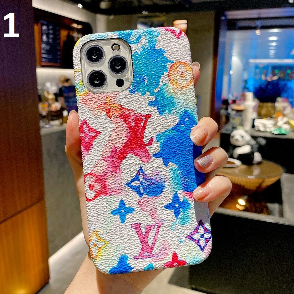 HypedEffects Colorful louis vuitton Cases for iPhone | iPhone 12-17 Covers