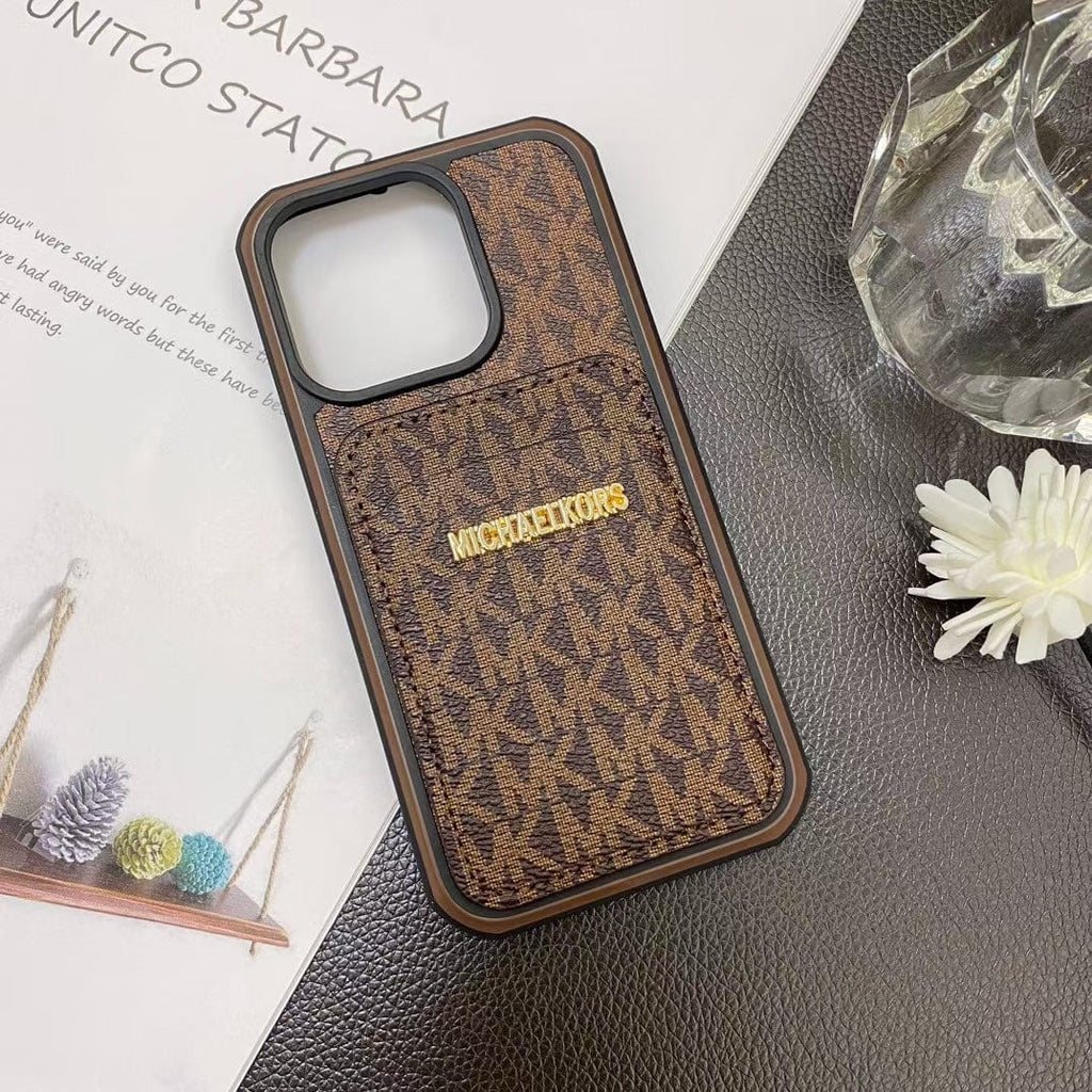 HypedEffects Fashioned Michael Kors Iphone 15 Case | iPhone 12 to iPhone 15 Covers