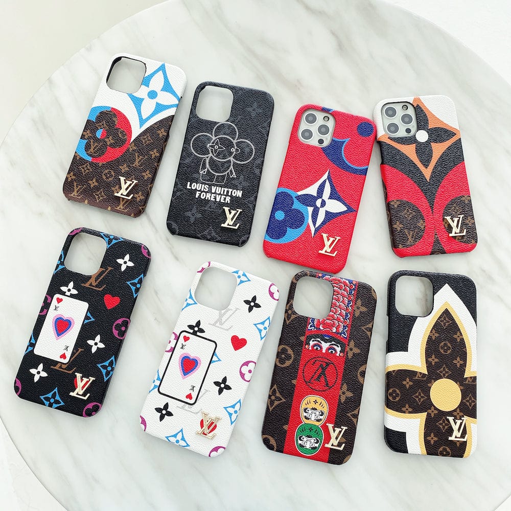 HypedEffects Leather louis vuitton Samsung Cases | S22 Ultra Phone Case