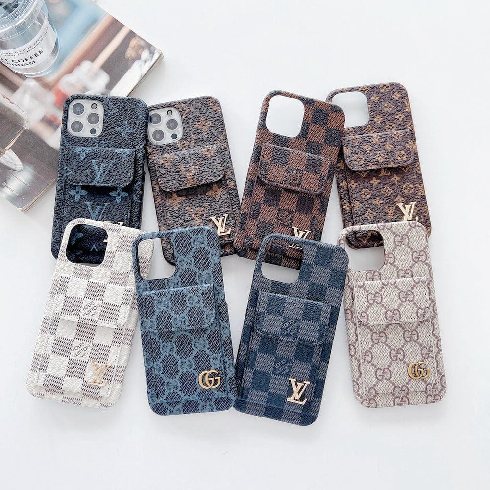 HypedEffects louis vuitton And gucci Back Pocket iphone 17 cases