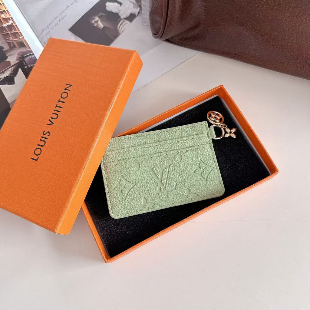 HypedEffects louis vuitton Embossed Monogram Wallet Card Holder