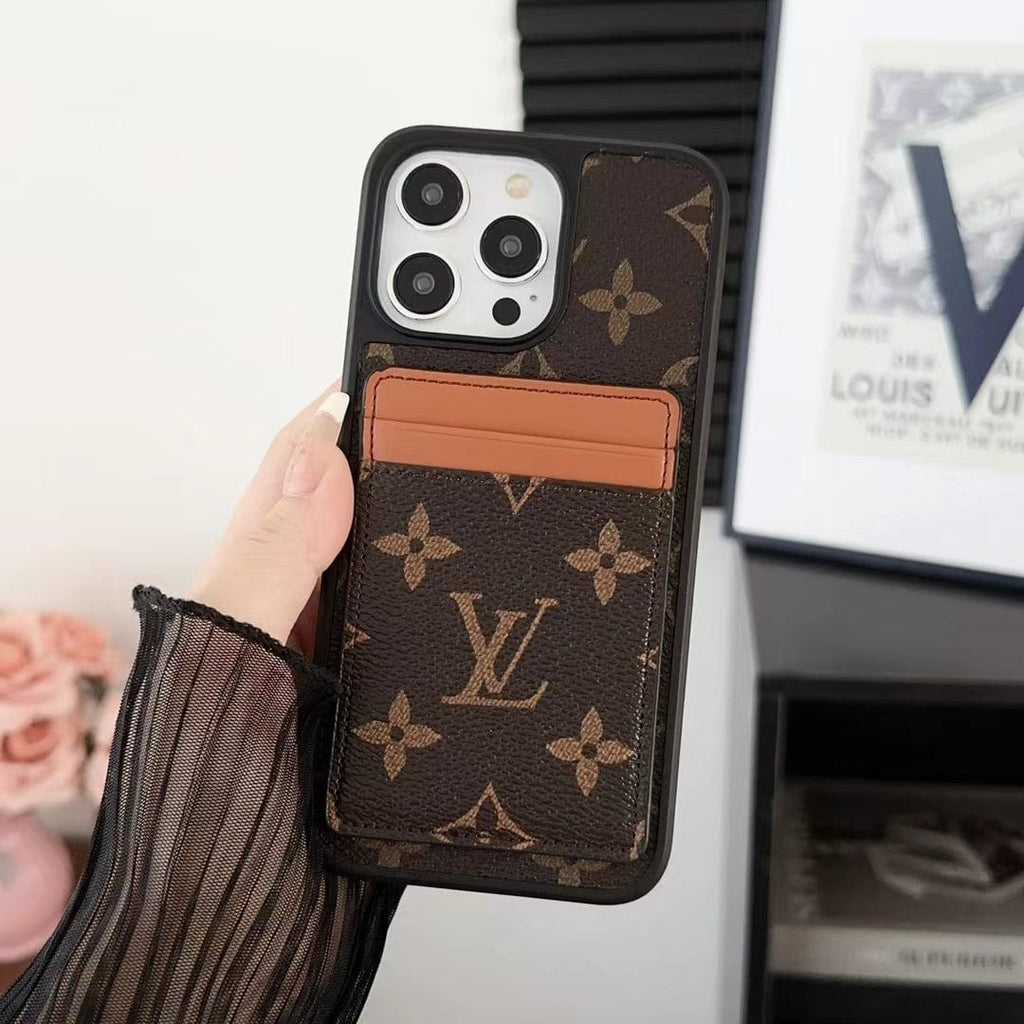 HypedEffects louis vuitton iPhone Cover with Colorful Card Holder