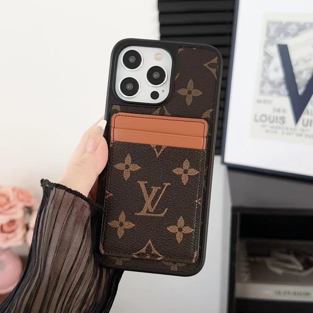 HypedEffects louis vuitton iPhone Cover with Colorful Card Holder
