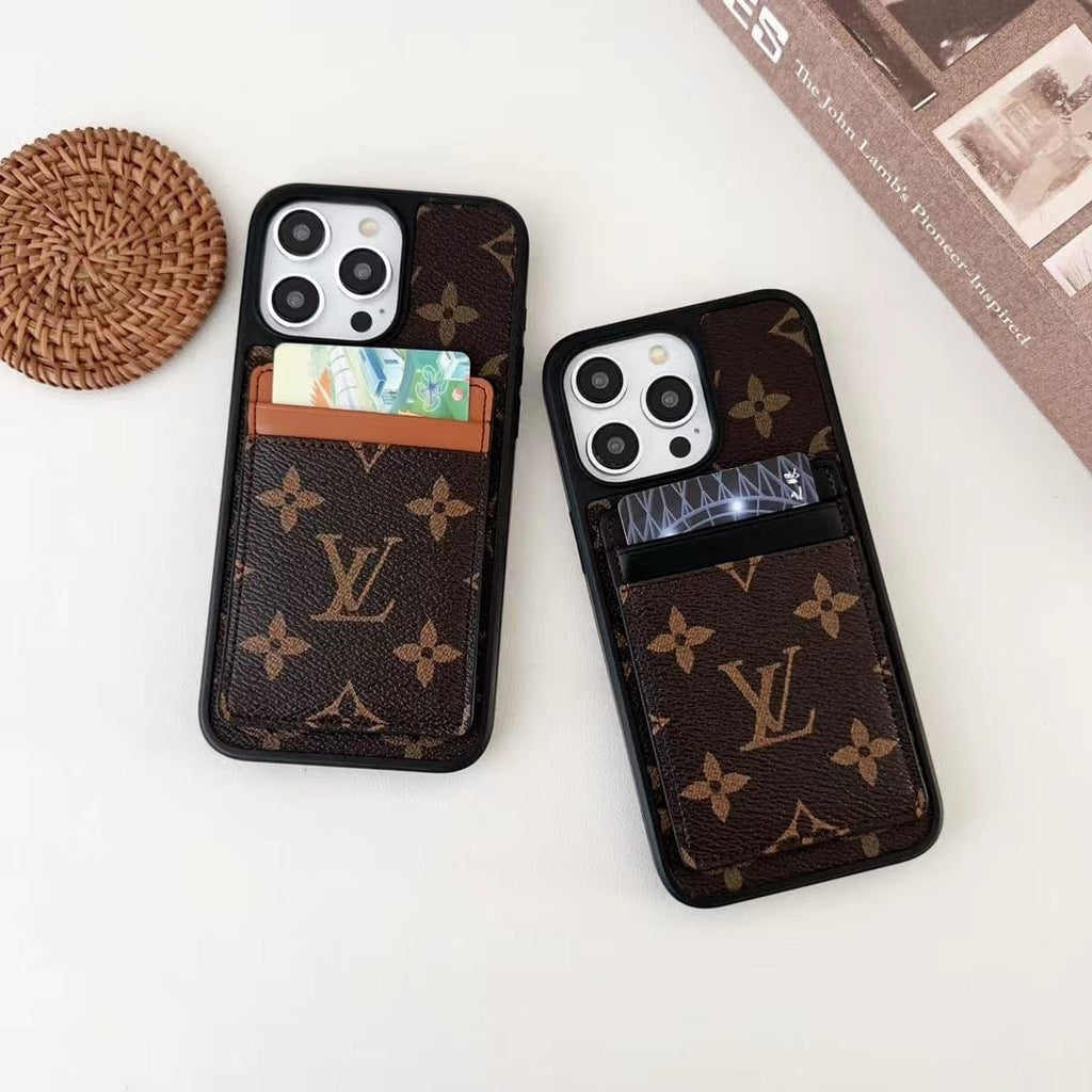 HypedEffects louis vuitton iPhone Cover with Colorful Card Holder