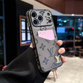 HypedEffects louis vuitton Monogram Luxury Phone Case for iPhone 17 with Embossed Pattern