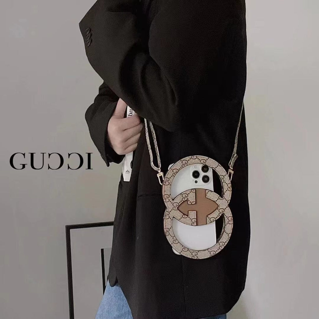 HypedEffects New Luxury gucci Crossbody Phone Holder Bag/wallet