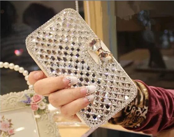 Tunde Store Bling Rhinestone Diamond Phone Case for iPhones