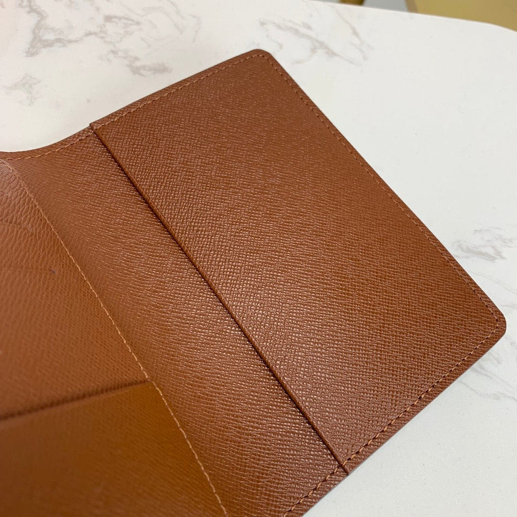 Tunde Store Brown Louis Vuitton Monogram Passport Holder