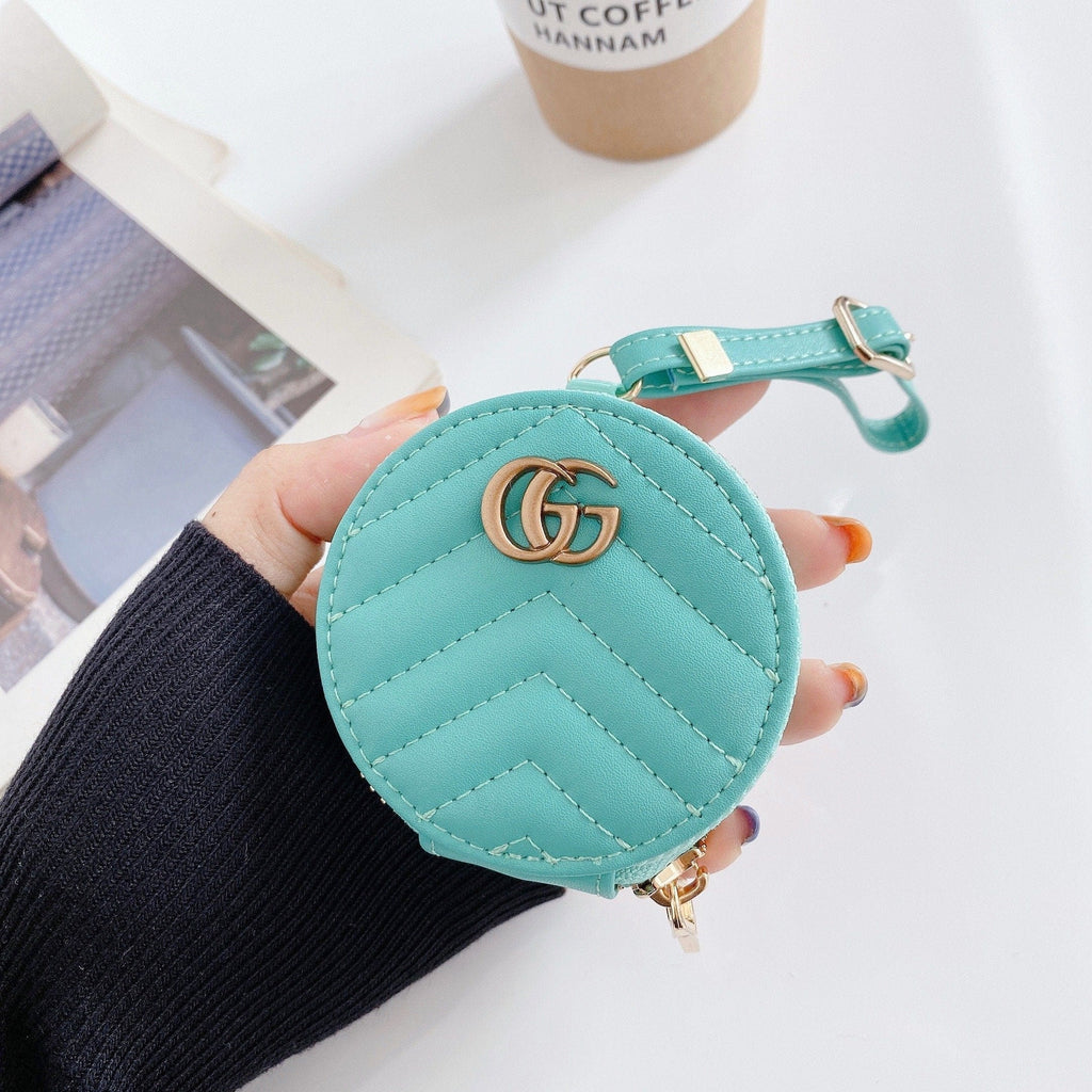 Tunde Store Colorful Louis Vuitton And Gucci Airpods Pro Leather Bag