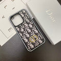 Tunde Store Dior Monogram iPhone Cases with Card Holder - Dual Design Collection