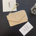 Tunde Store Fashioned YSL Card Holder Wallet with keychain holder