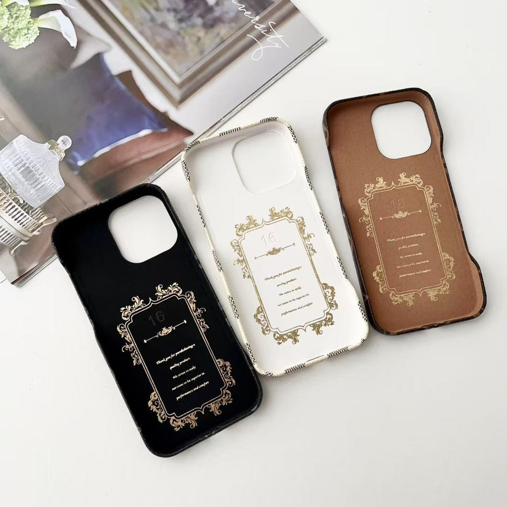 Tunde Store Gucci & Louis Vuitton Monogram Cardholder iPhone Case