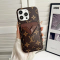 Tunde Store Gucci & Louis Vuitton Monogram Cardholder iPhone Case