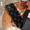 Tunde Store High End Leather Louis Vuitton iPhone Case