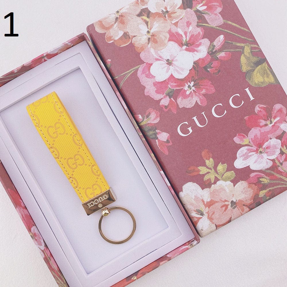Tunde Store High Fashion Leather lv Keychains