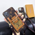 Tunde Store iPhone 14 Pro Max Case With Chain Strap Card Holder