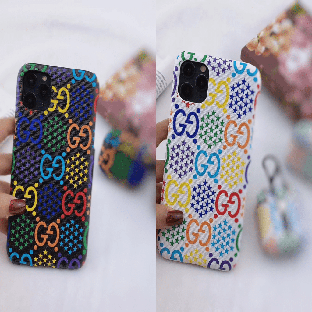 Tunde Store Leather Gucci Iphone Cases for iPhone 13 | iPhone 14 | iPhone 15