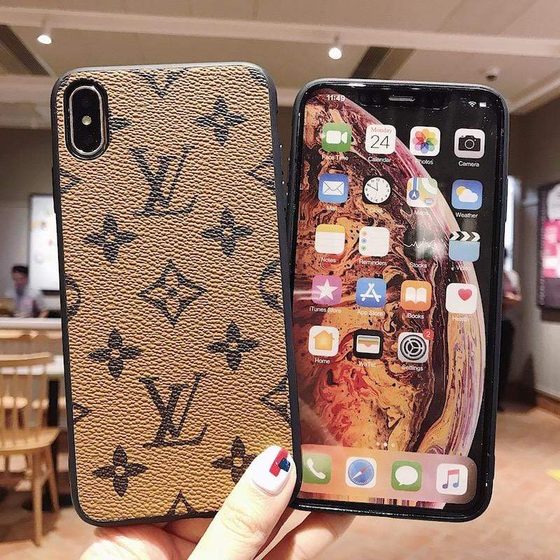 Tunde Store Leather Louis Vuitton Iphone Cases for iPhone 13 | iPhone 14 | iPhone 15