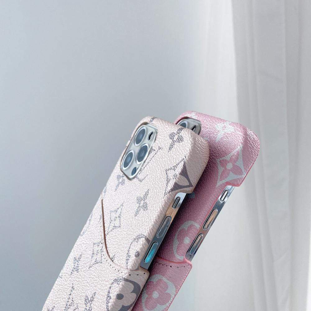 Tunde Store Leather Louis Vuitton Phone Case for iPhone 15