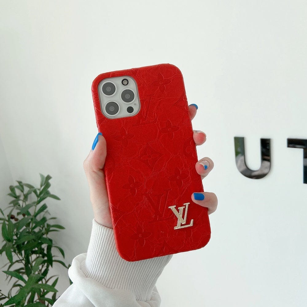 Tunde Store Leather LV Samsung Phone Cases