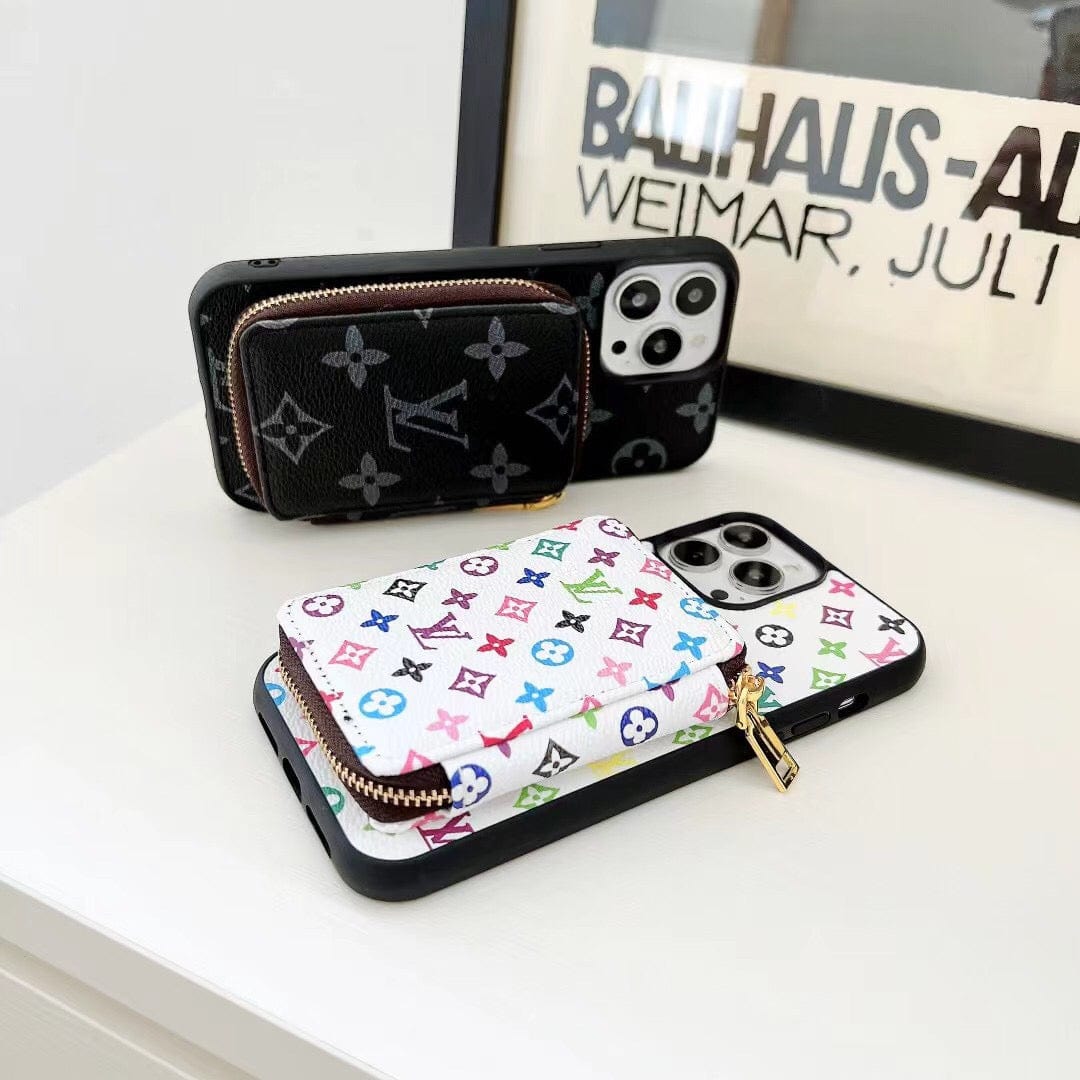 Tunde Store Louis Vuitton iPhone 14 Wallet Case | iPhone 14 Back Pocket Case