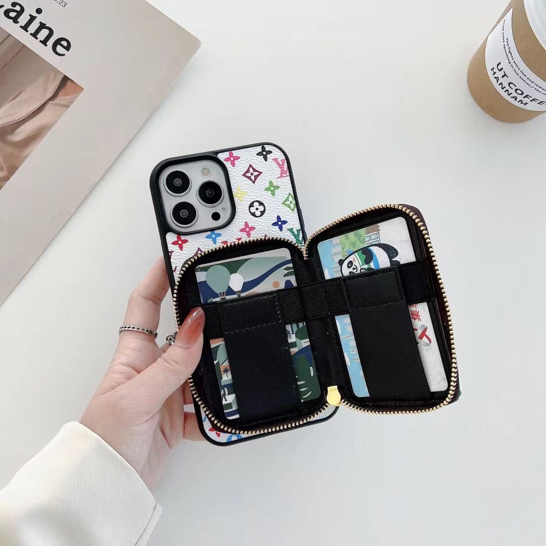 Tunde Store Louis Vuitton iPhone 14 Wallet Case | iPhone 14 Back Pocket Case