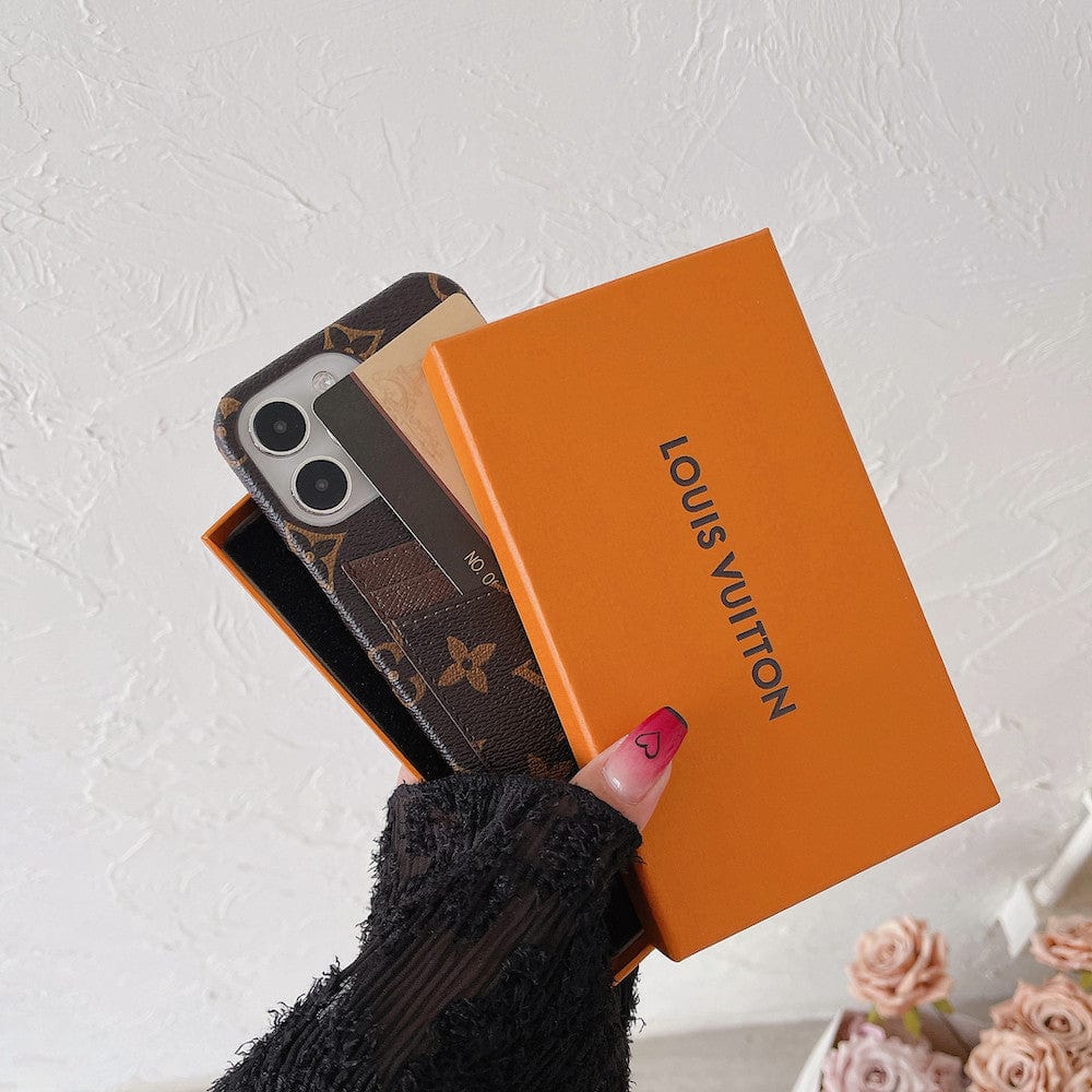 Tunde Store Louis Vuitton iPhone Cases with Extra Pouch - New Edition