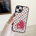 Tunde Store Louis Vuitton Monogram Hot Air Balloon and Heart Print iPhone Cases