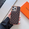 Tunde Store Louis Vuitton Monogram iPhone Cases with Rose Gold Trim - Lens Accessory Gift