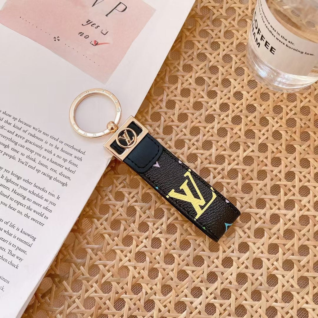 Tunde Store Louis Vuitton Monogram Key Holders with Gold Ring | LV Keychain