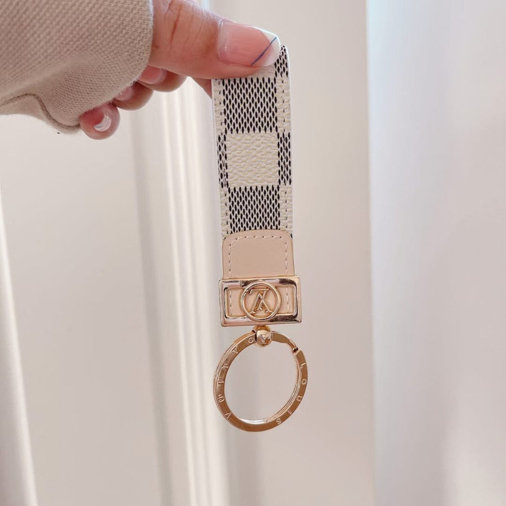 Tunde Store Louis Vuitton Monogram Key Holders with Gold Ring | LV Keychain