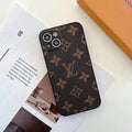 Tunde Store Louis Vuitton Monogram Leather iPhone Cases - Available for iPhone 11 to iPhone 15