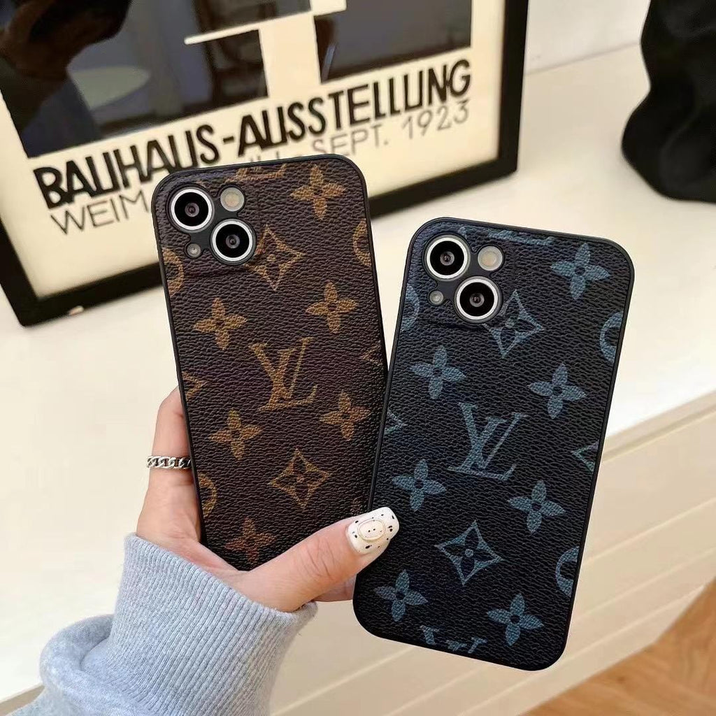 Tunde Store Louis Vuitton Monogram Leather iPhone Cases - Available for iPhone 11 to iPhone 15
