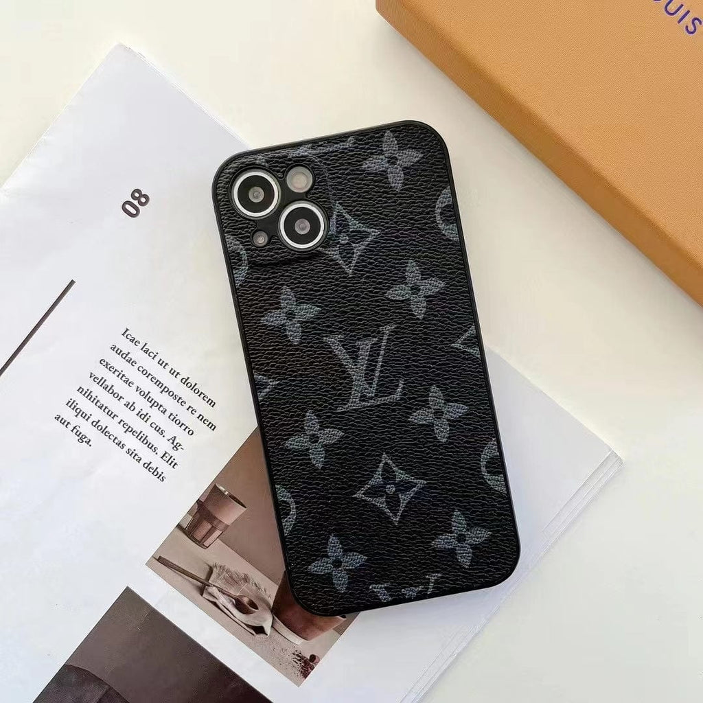 Tunde Store Louis Vuitton Premium Leather iPhone Cover for iPhone 14, and iPhone 15 Series