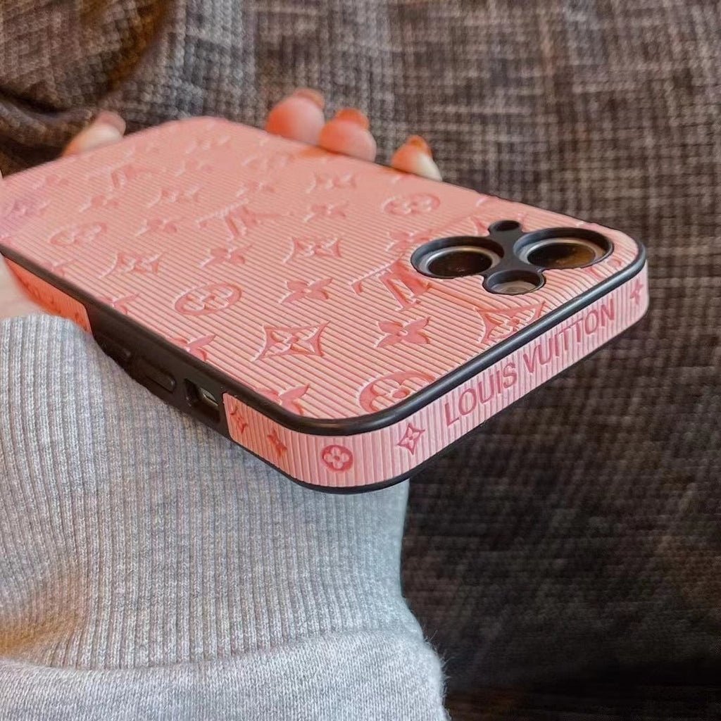 Tunde Store Louis Vuitton Protective Silicon iPhone Case for iPhone 15, iPhone 15 Plus, iPhone 15 Pro, and iPhone 15 Pro Max