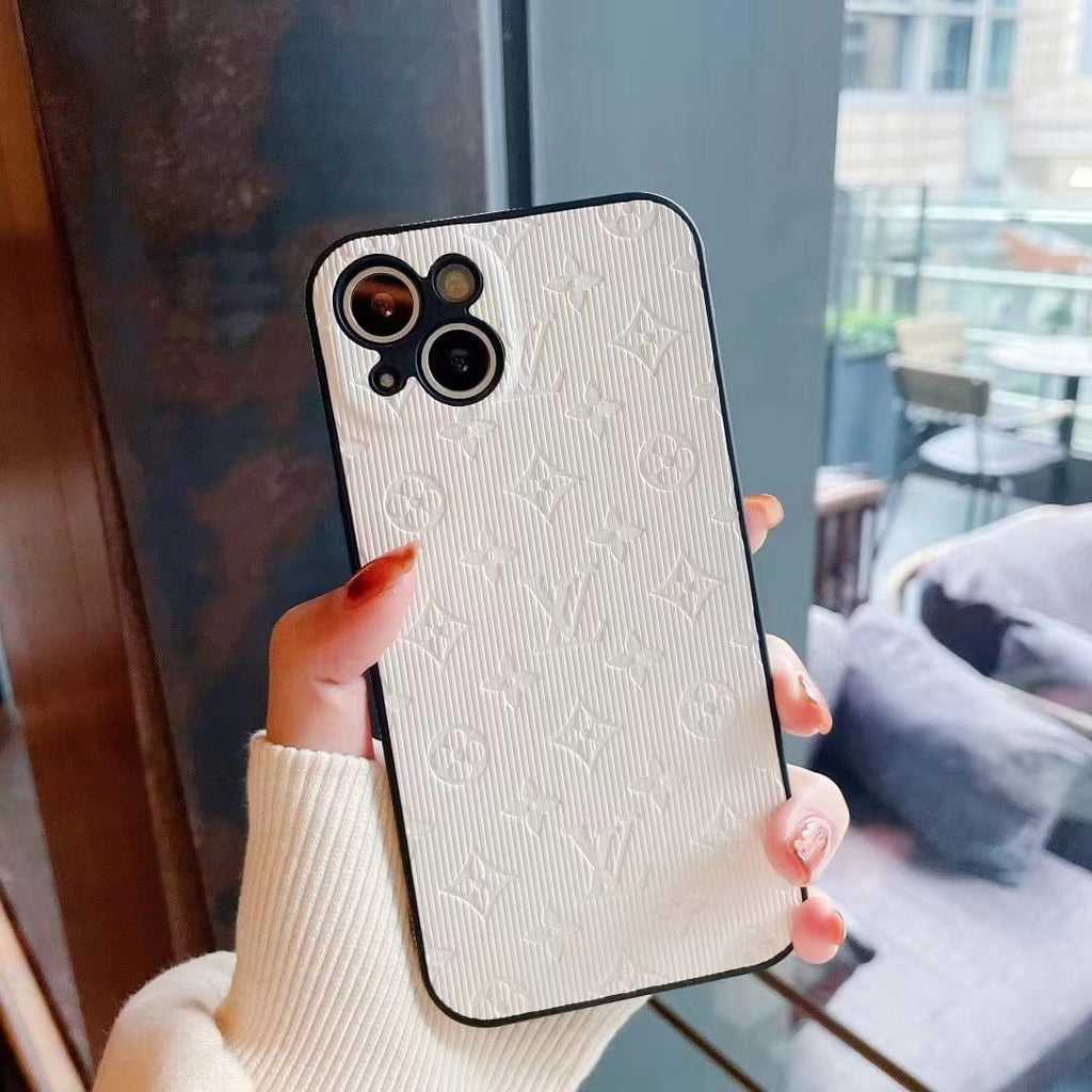 Tunde Store Louis Vuitton Protective Silicon iPhone Case for iPhone 15, iPhone 15 Plus, iPhone 15 Pro, and iPhone 15 Pro Max
