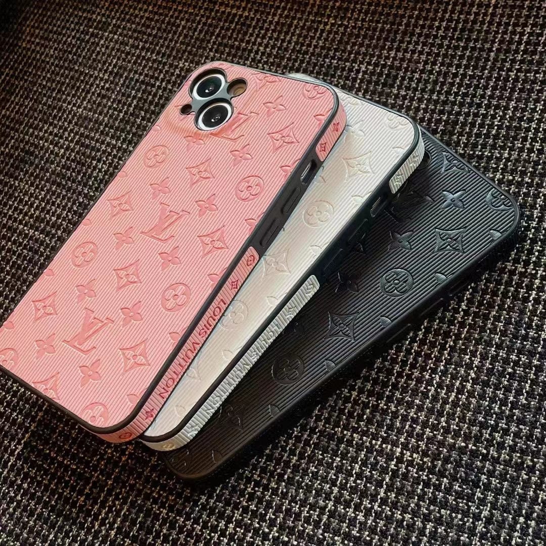 Tunde Store Louis Vuitton Protective Silicon iPhone Case for iPhone 15, iPhone 15 Plus, iPhone 15 Pro, and iPhone 15 Pro Max