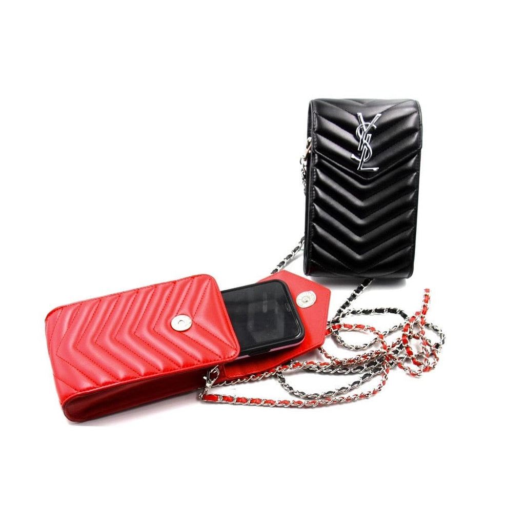 Tunde Store Luxury Ysl Phone Crossbody Bag For All Types Of Mobile Phones