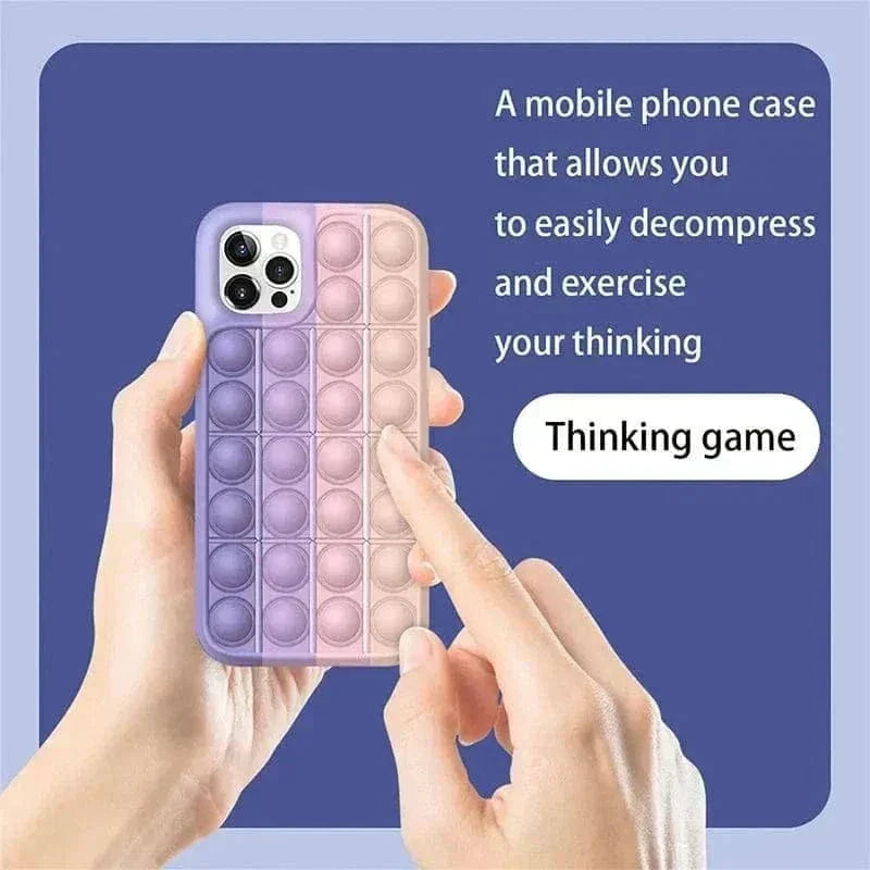Tunde Store Pop Fidget Toys Mobile Phone Cases For iPhone