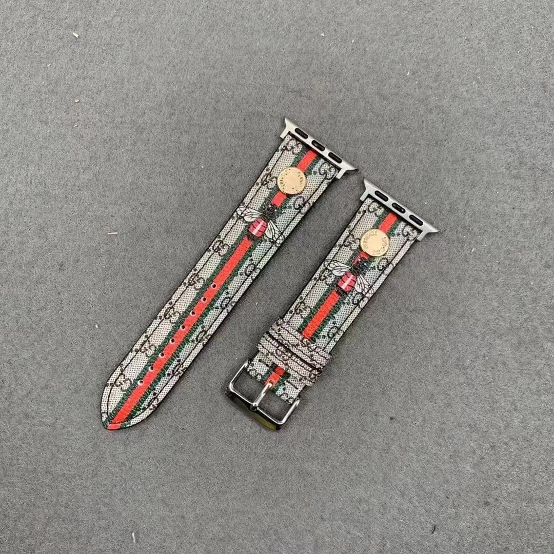 Tunde Store Premium Leather Gucci Watch Band 38/40/41/42/44/45/49 mm